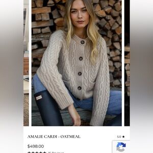 Marea Amalie Oatmeal Sweater